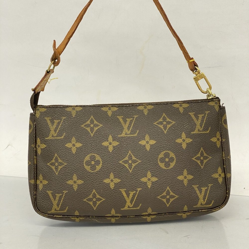 Louis Vuitton Pouch Monogram Pochette Accessoires M51980 Brown Women's - Picture 10 of 10